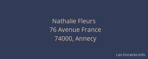 Nathalie Fleurs