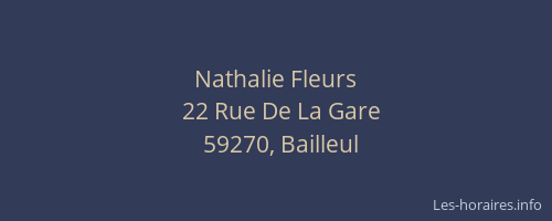 Nathalie Fleurs