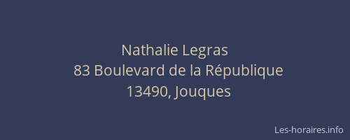 Nathalie Legras