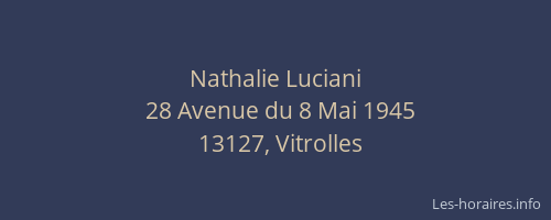 Nathalie Luciani