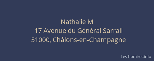 Nathalie M