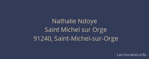 Nathalie Ndoye