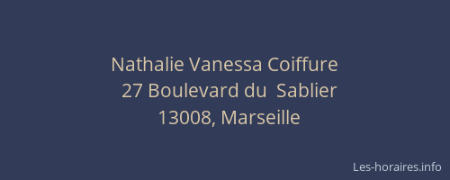 Nathalie Vanessa Coiffure