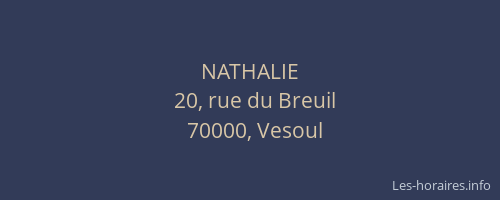 NATHALIE