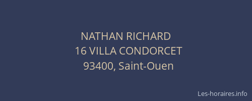 NATHAN RICHARD