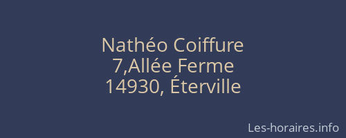 Nathéo Coiffure