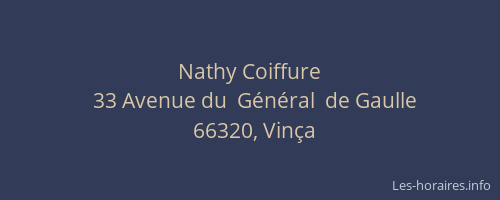 Nathy Coiffure