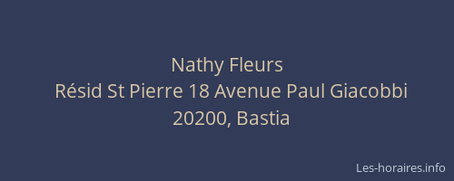 Nathy Fleurs