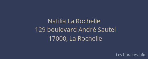 Natilia La Rochelle