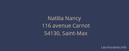 Natilia Nancy