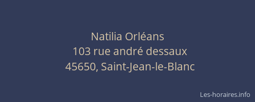 Natilia Orléans