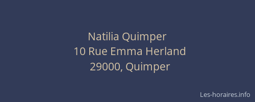 Natilia Quimper