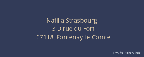 Natilia Strasbourg