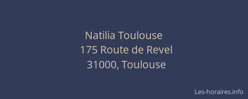Natilia Toulouse