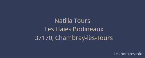 Natilia Tours