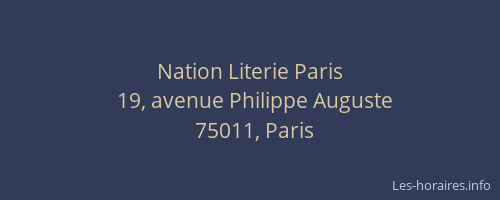 Nation Literie Paris