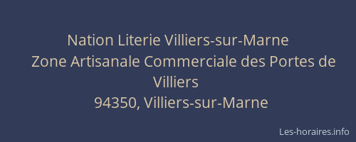 Nation Literie Villiers-sur-Marne