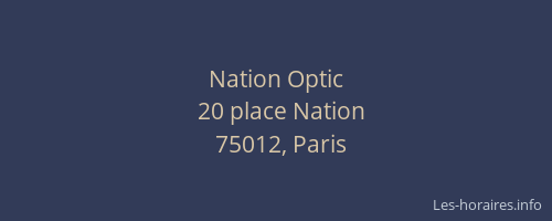 Nation Optic