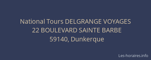 National Tours DELGRANGE VOYAGES