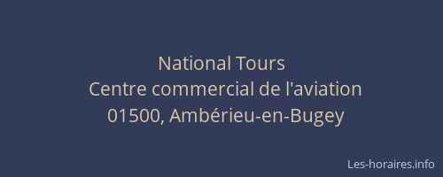 National Tours