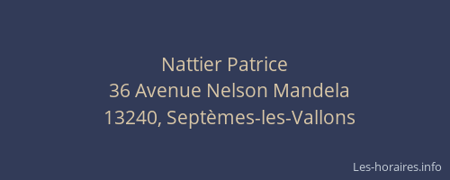 Nattier Patrice