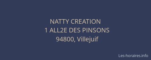 NATTY CREATION