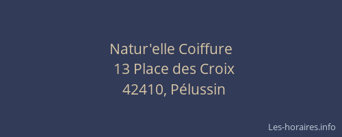 Natur'elle Coiffure