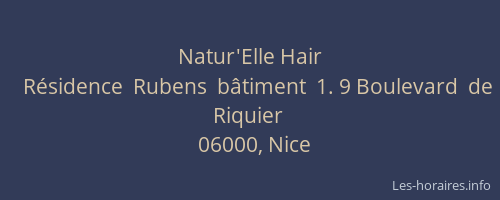 Natur'Elle Hair