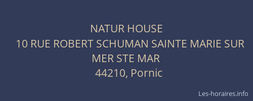 NATUR HOUSE