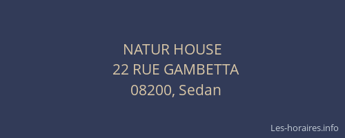NATUR HOUSE