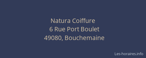Natura Coiffure
