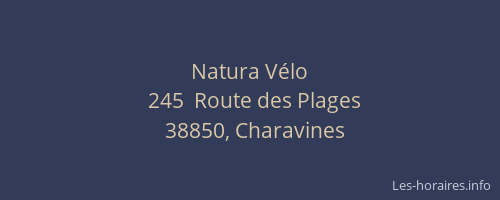 Natura V&eacute;lo
