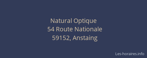 Natural Optique