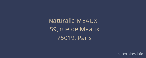 Naturalia MEAUX