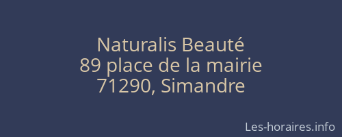 Naturalis Beauté