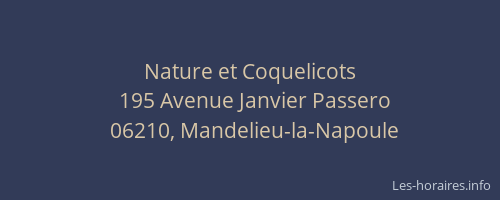 Nature et Coquelicots