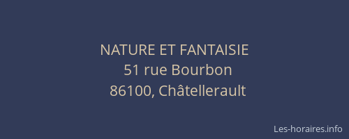 NATURE ET FANTAISIE