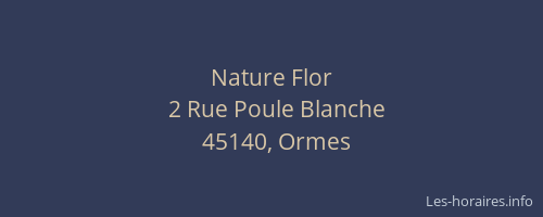 Nature Flor