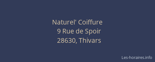 Naturel' Coiffure