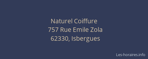 Naturel Coiffure