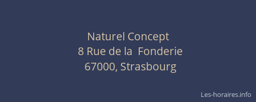 Naturel Concept