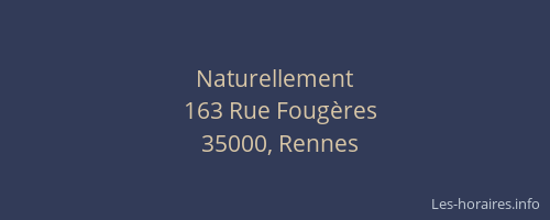 Naturellement