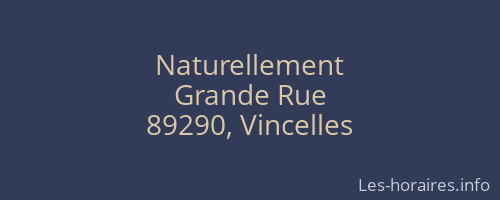 Naturellement