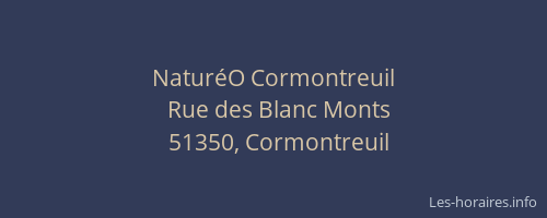 NaturéO Cormontreuil