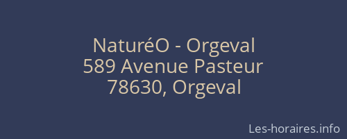 NaturéO - Orgeval