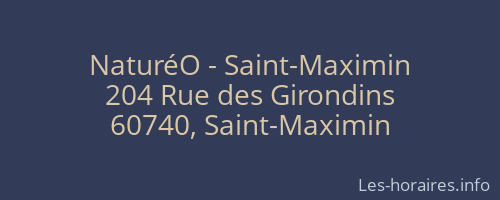 NaturéO - Saint-Maximin