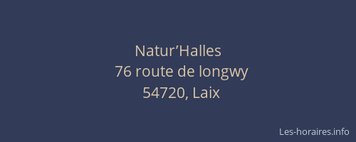 Natur’Halles