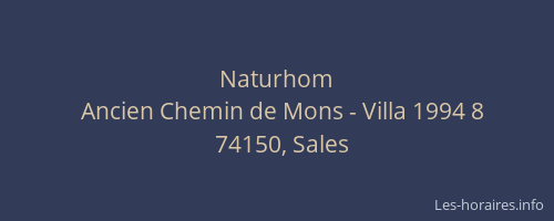 Naturhom