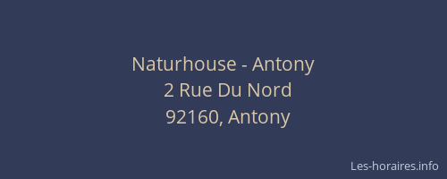 Naturhouse - Antony