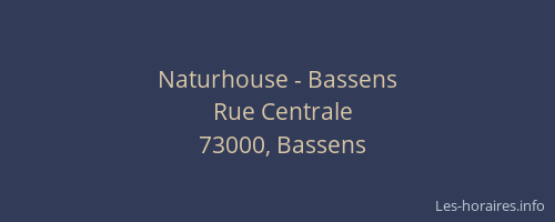 Naturhouse - Bassens